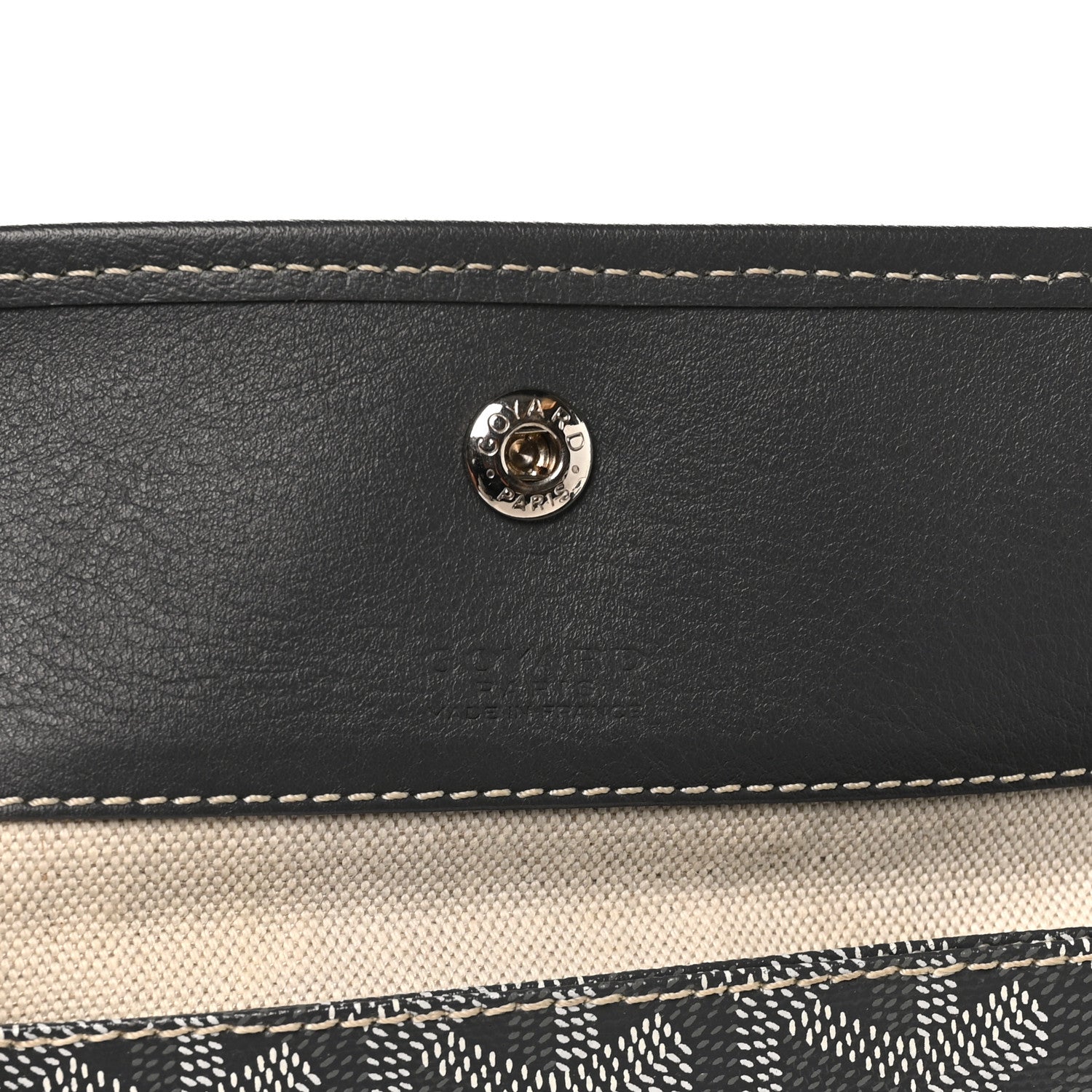 Goyard Goyardine Pouch Grey 6 of 7