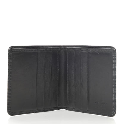 Louis Vuitton Epi 6 Card Billfold Wallet Black 5 of 8
