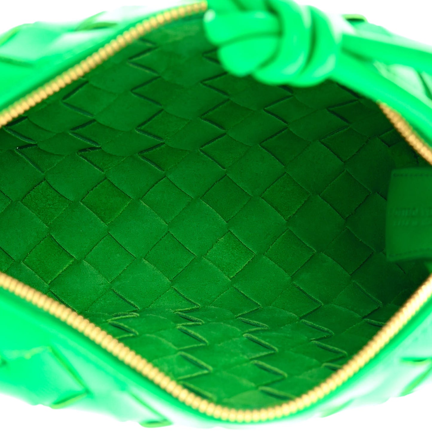 Nappa Intrecciato Mini Loop Camera Bag Parakeet