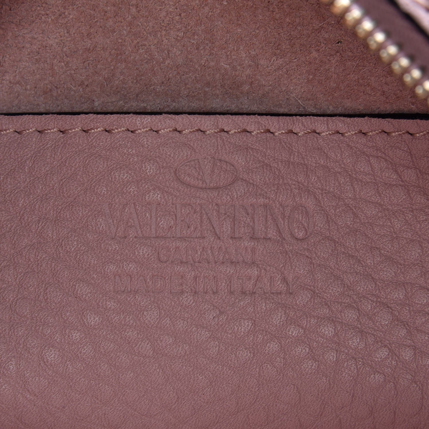 Valentino Garavani Grained Calfskin Rockstud Camera Crossbody Bag Water Rose 6 of 7