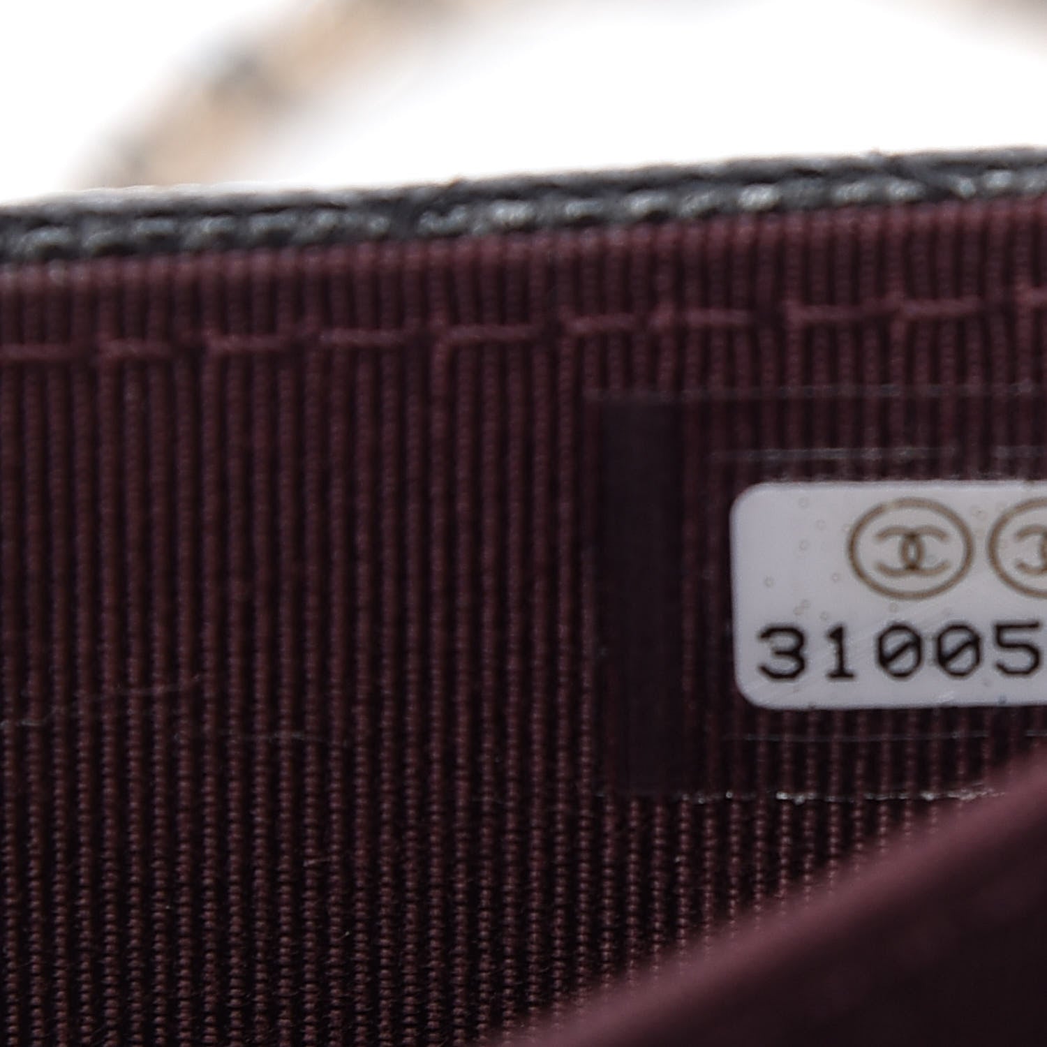 Chanel Caviar Quilted Flap Card Holder On Chain Black 9 of 9