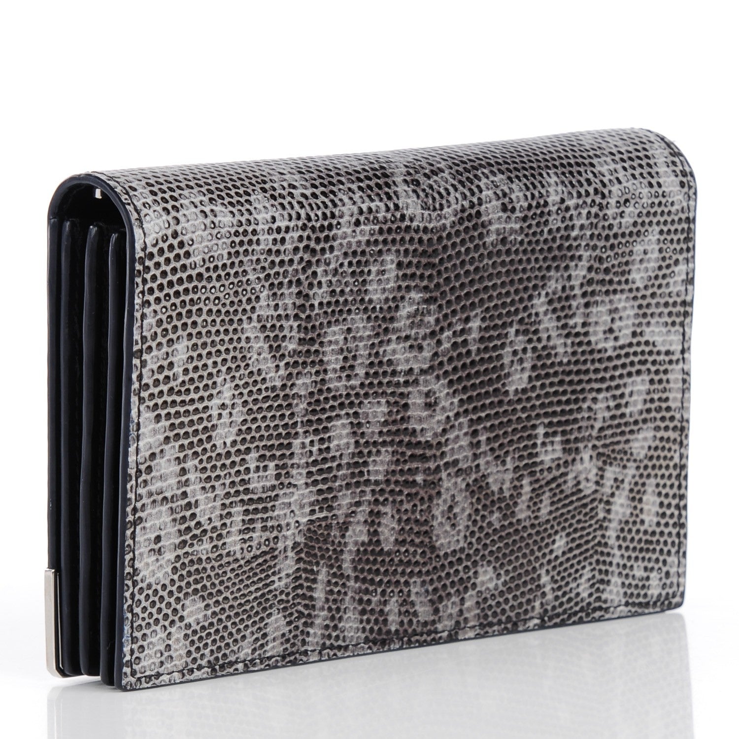 Alexander Wang Lizard Embossed Prisma Biker Purse Geyser 3 of 6