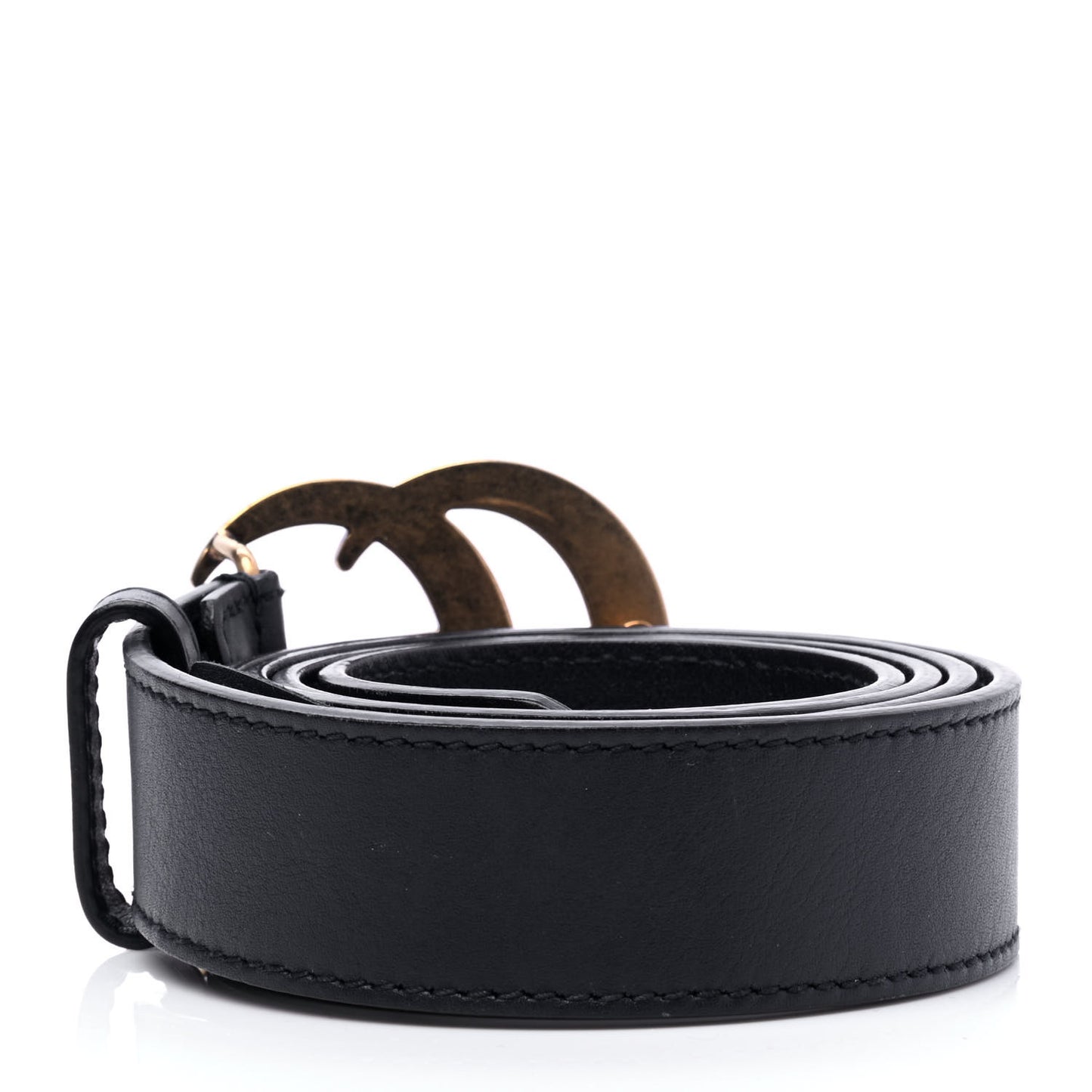 Moon Calfskin Double G 30mm Belt 90 36 Blue