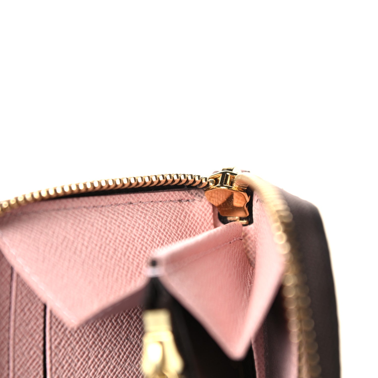 Louis Vuitton Monogram Clemence Wallet Rose Ballerine 13 of 17