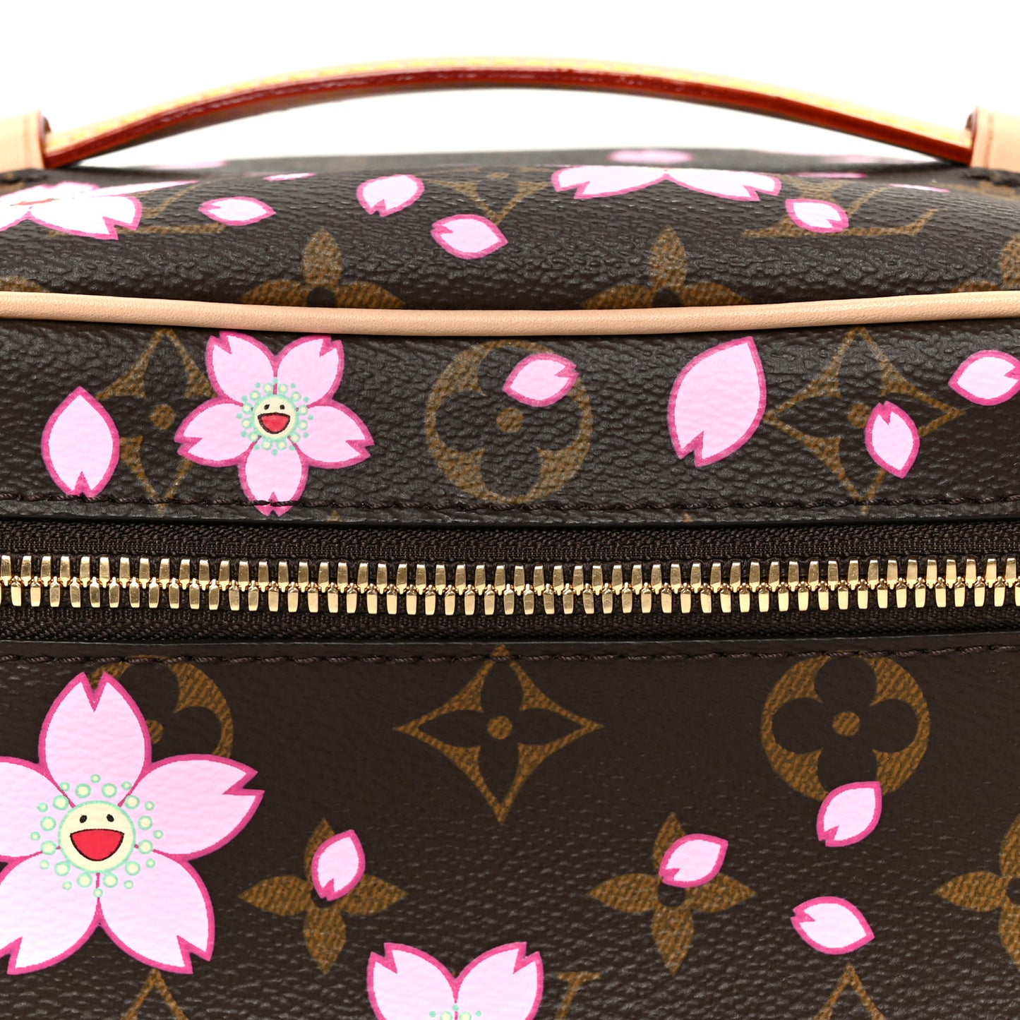LV X TM Monogram Cherry Blossom Nice Mini Sakura Brown