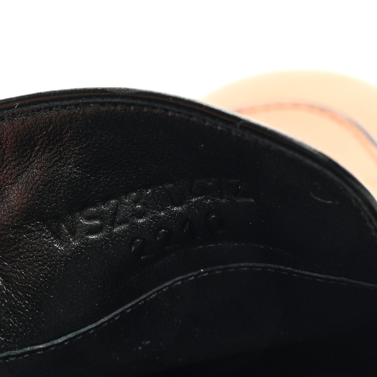 Goatskin Womens Paris Loafers 41 Naturel Black