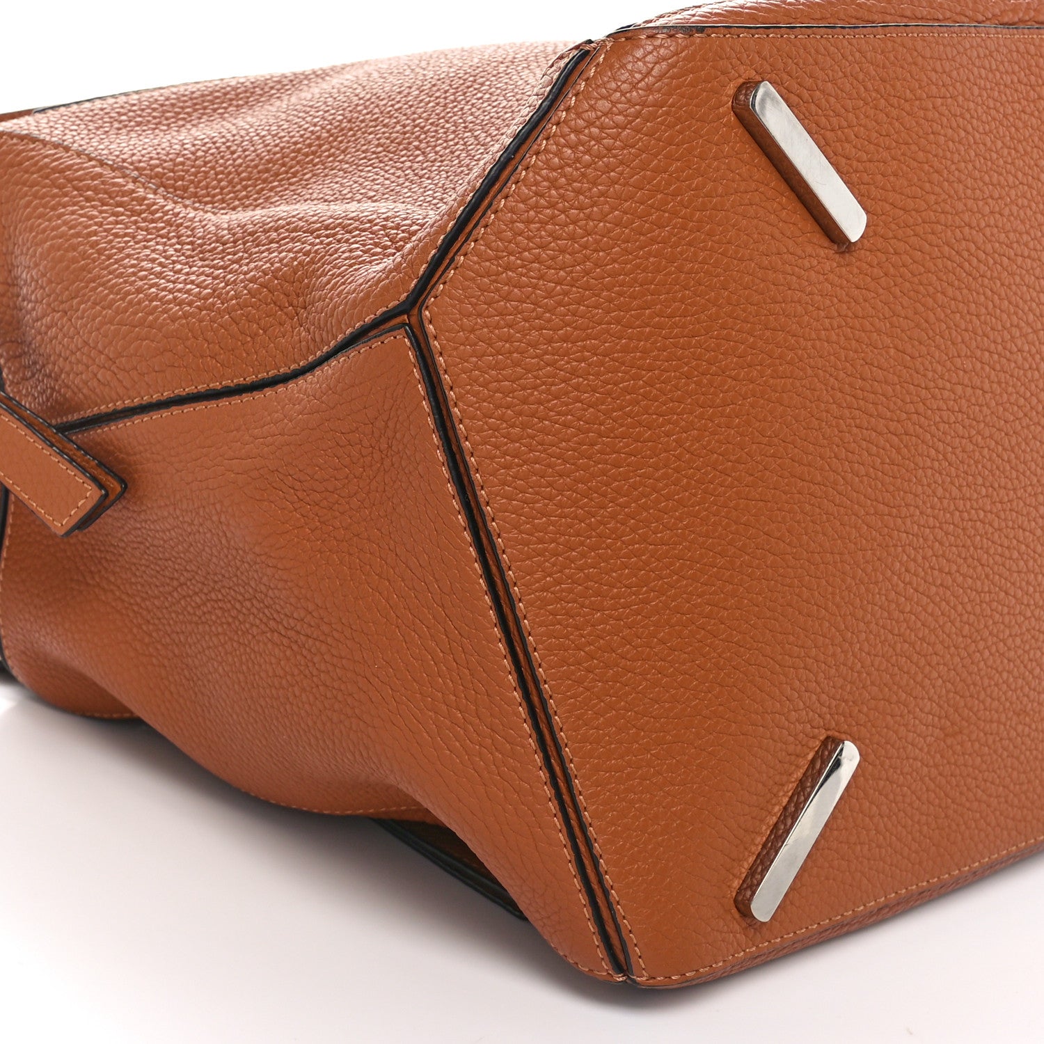 Loewe Calfskin Large Puzzle Bag Tan 8 of 9