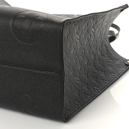 Louis Vuitton Empreinte Monogram Giant Onthego GM Black 8 of 8