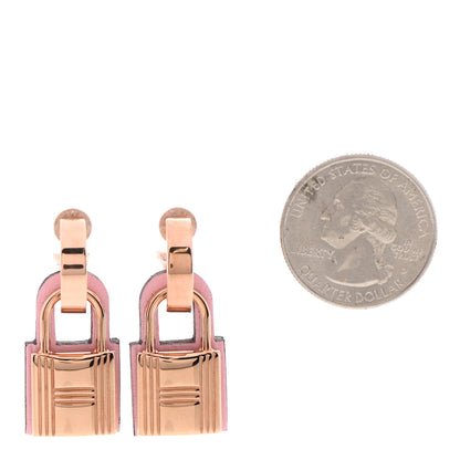 Hermes Swift O'Kelly Earrings Rose Sakura 2 of 4