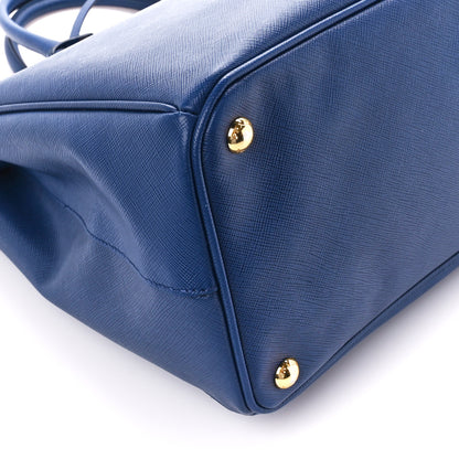 Prada Saffiano Large Galleria Double Zip Tote Bluette 14 of 16