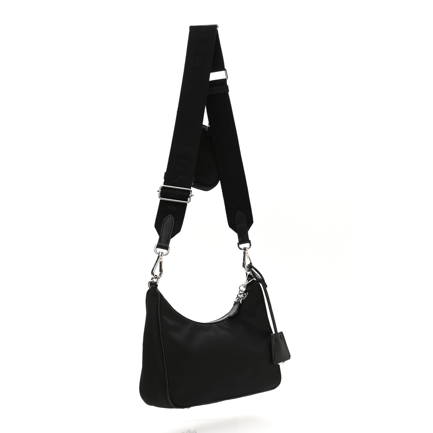 Nylon Re-Edition 2005 Shoulder Bag Black