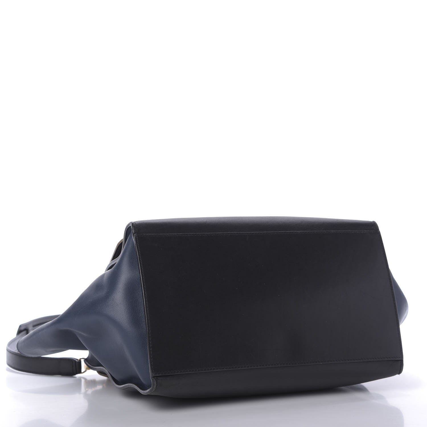 Celine Calfskin Suede Medium Tri-Color Trapeze Grey 5 of 10