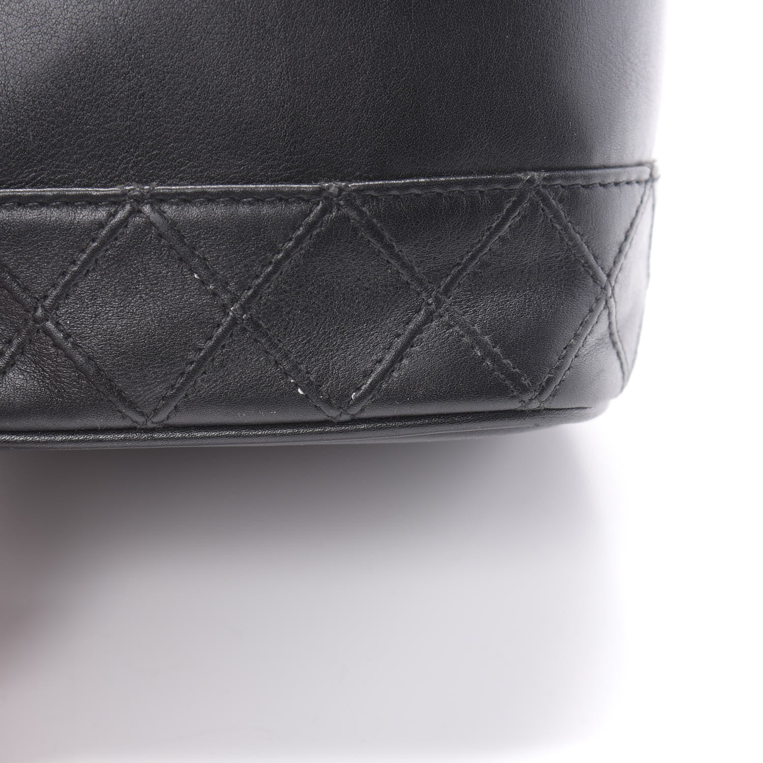 Chanel Lambskin Vanity Cosmetic Case Black 13 of 13