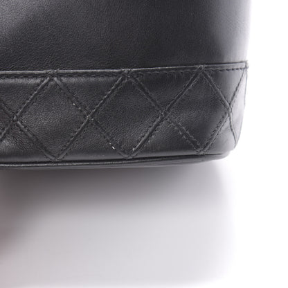 Chanel Lambskin Vanity Cosmetic Case Black 13 of 13