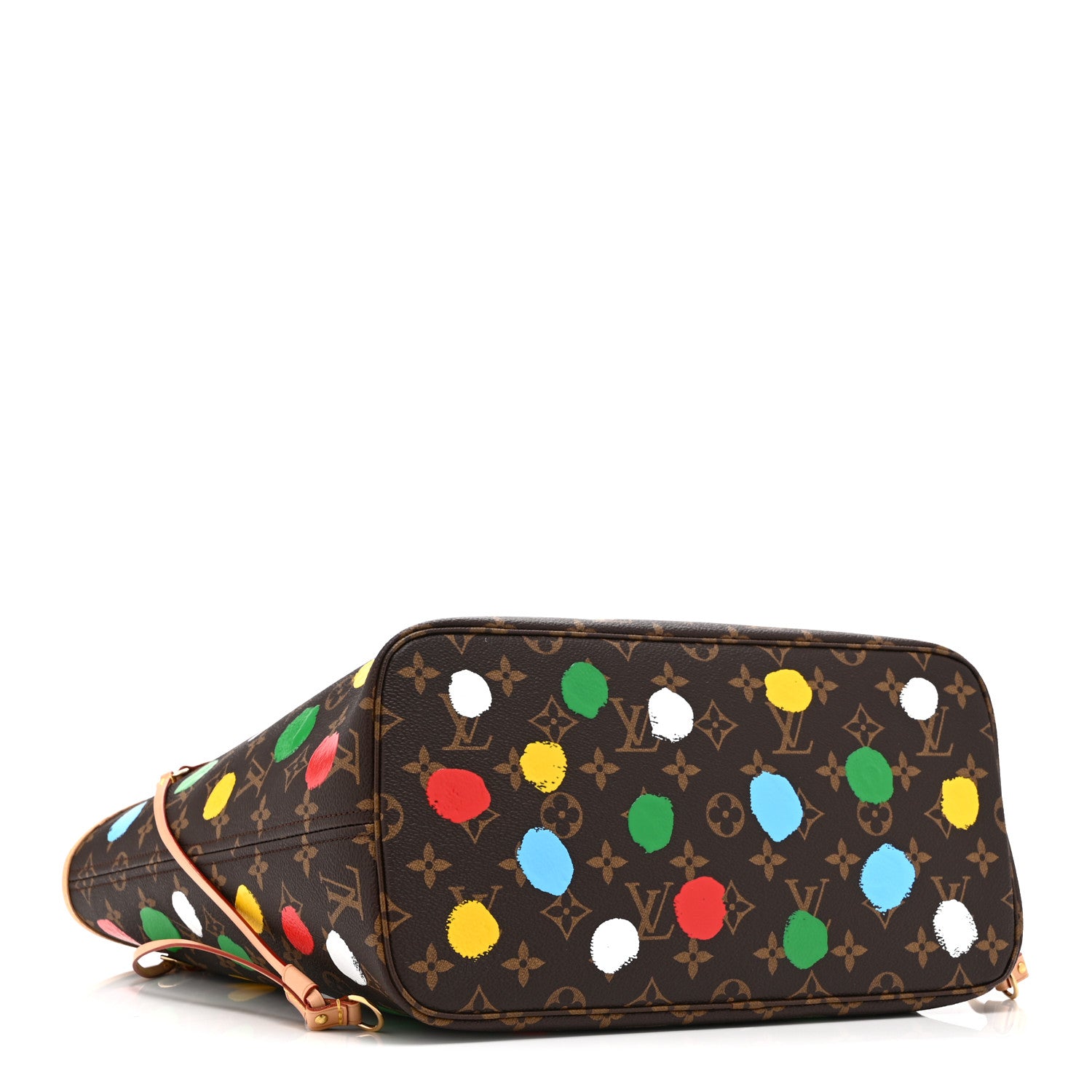 Louis Vuitton LV X YK Monogram Dots Neverfull MM 5 of 10