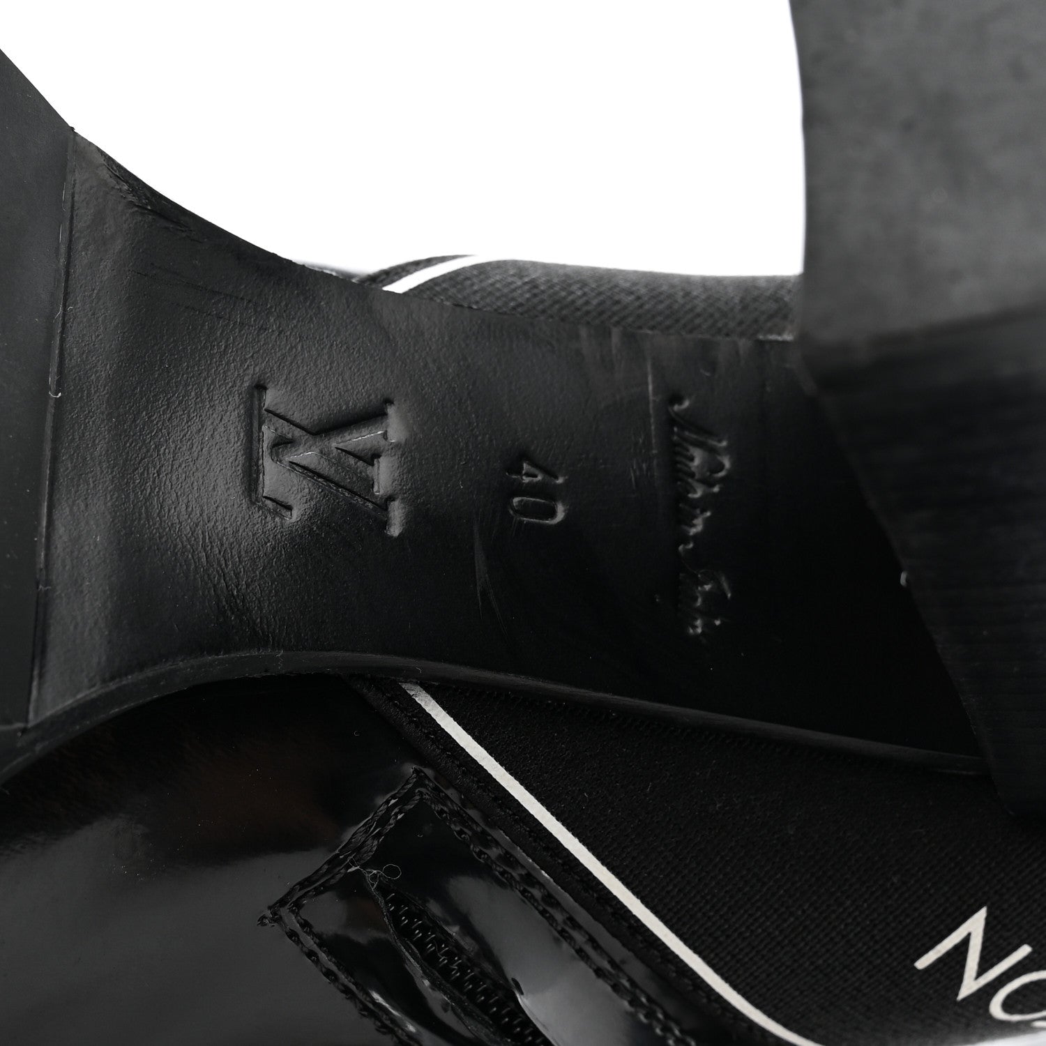 Louis Vuitton Glazed Calfskin Star Trail Ankle Boots 40 Black 7 of 10