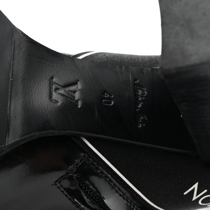 Louis Vuitton Glazed Calfskin Star Trail Ankle Boots 40 Black 7 of 10