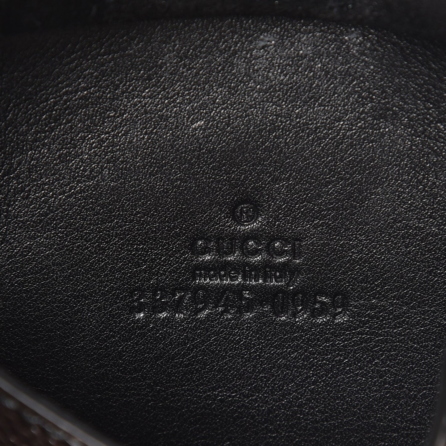 Patent Soho Envelope Card Case Black