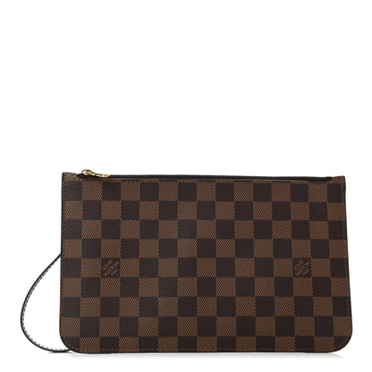 Louis Vuitton Damier Ebene Neverfull MM GM Pochette 1 of 7