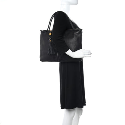 Gucci Calfskin Handmade Medium Shoulder Bag Black 2 of 9