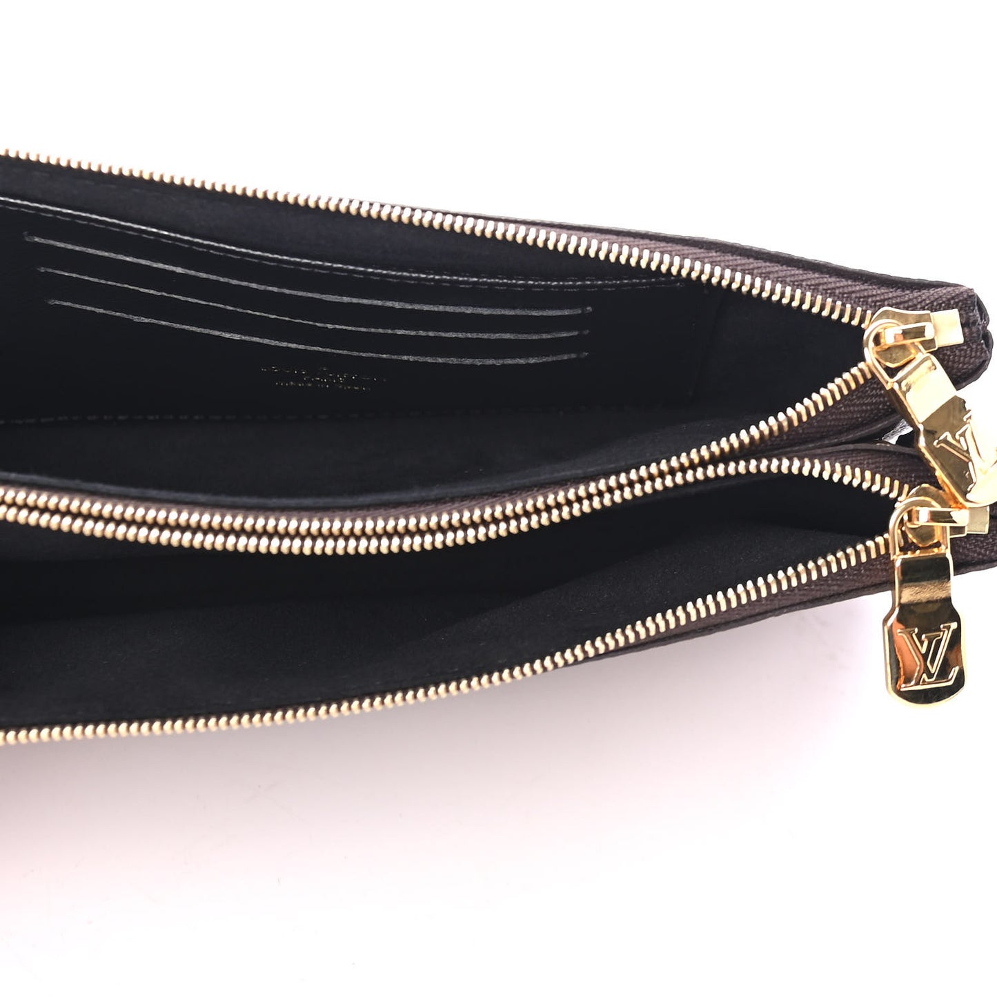 Reverse Monogram Giant Double Zip Pochette