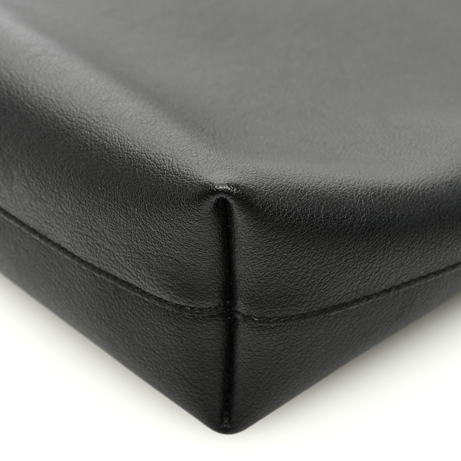 Saint Laurent Calfskin North-South Shopping Tote Black 10 of 10