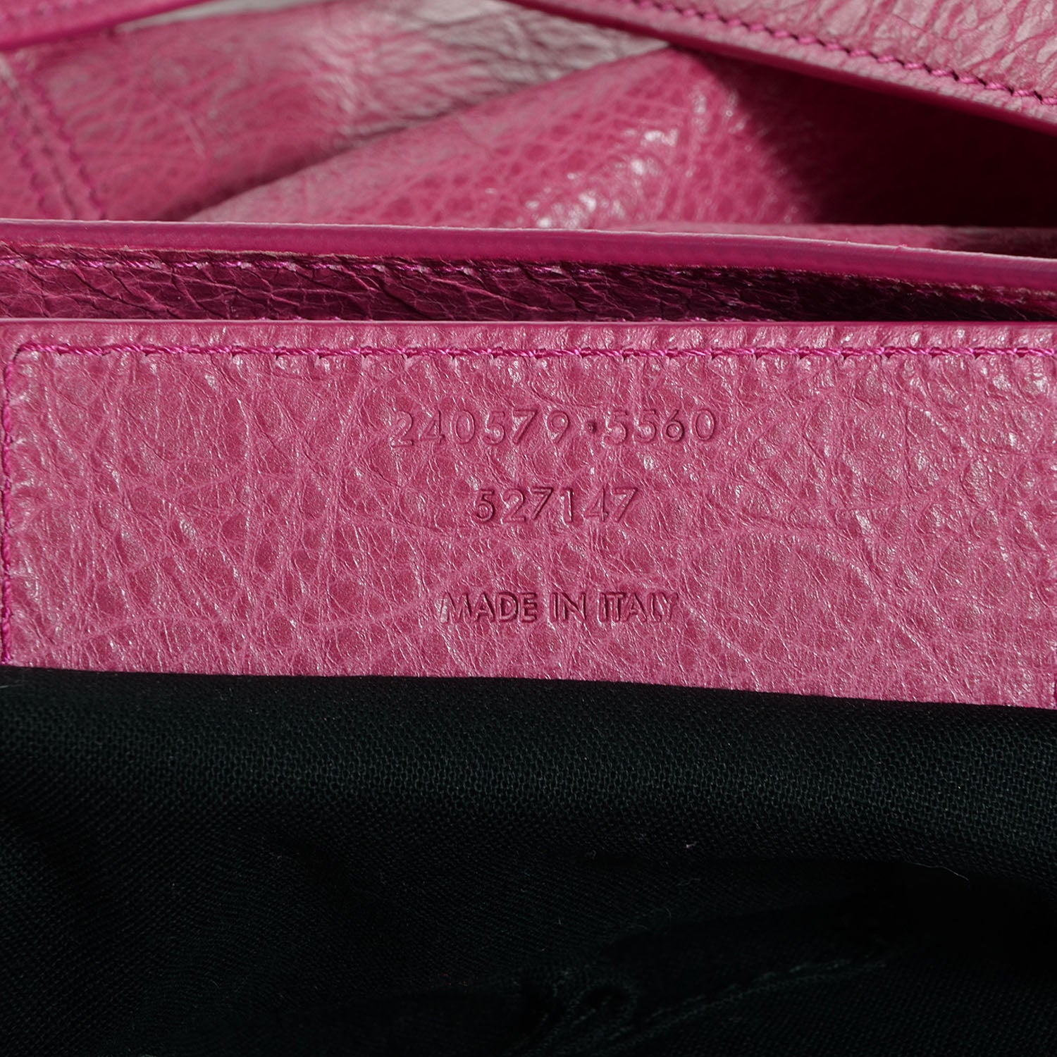 Balenciaga Agneau Classic Hardware Town Cyclamen Fucsia 8 of 9