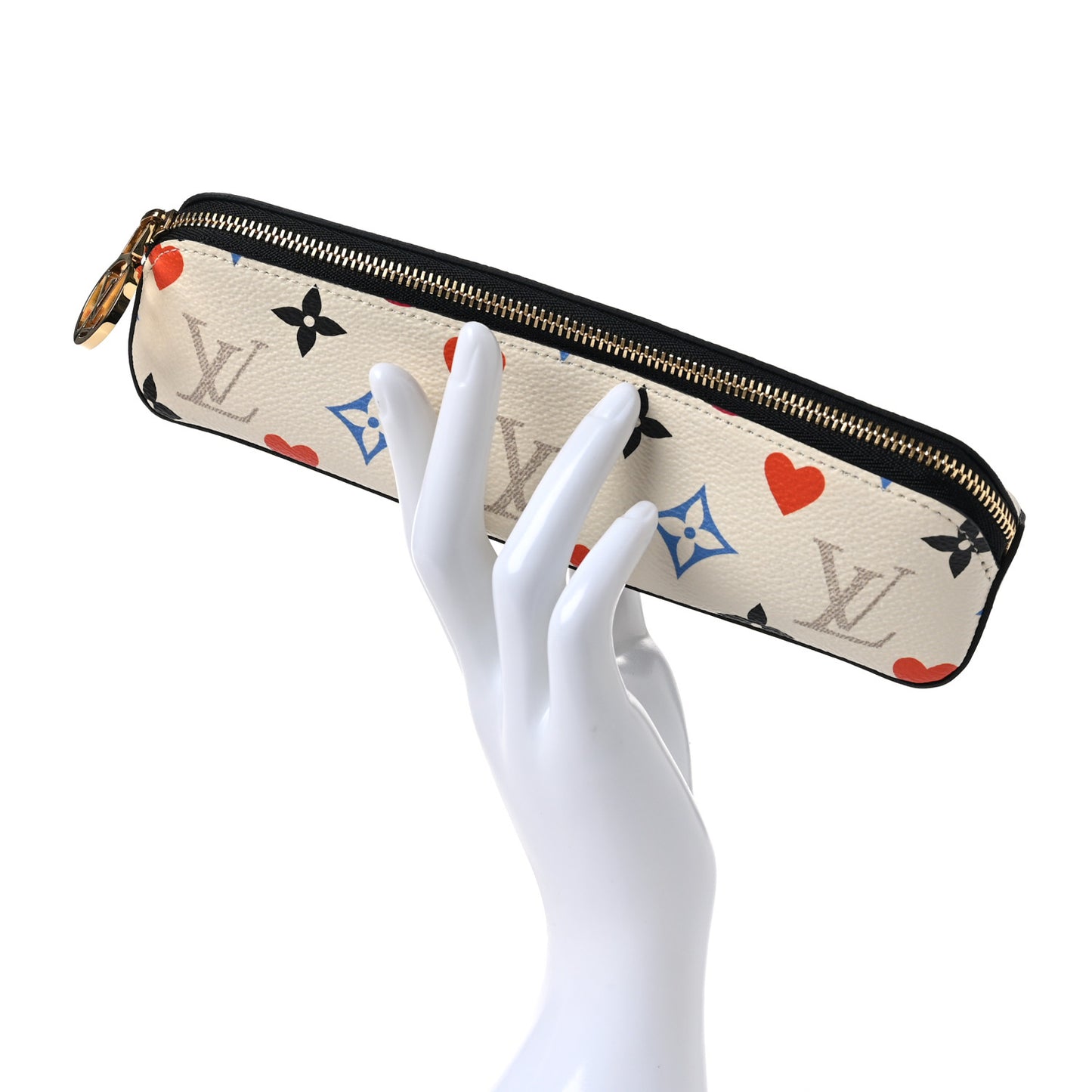 Game On Elizabeth Pencil Pouch White