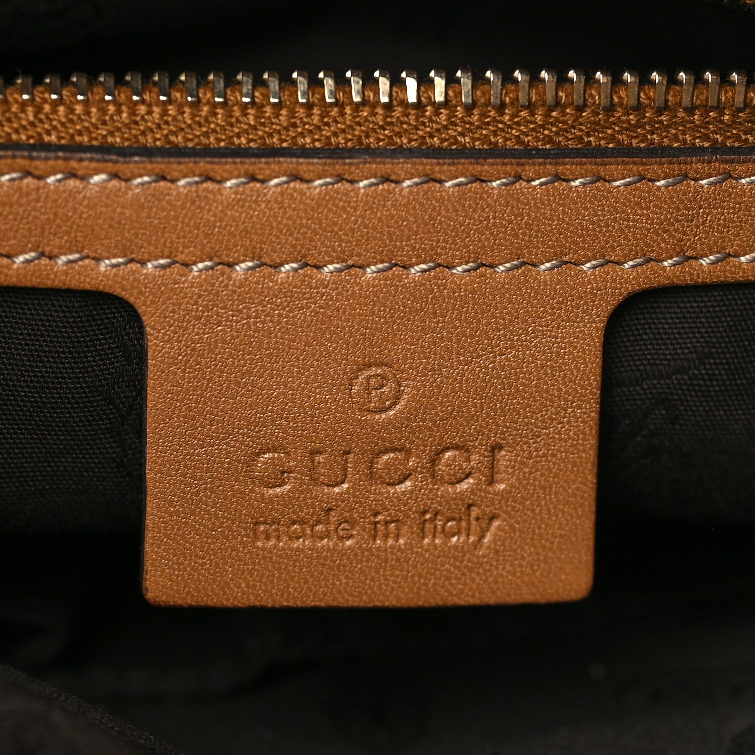 Gucci Guccissima Medium Top Handle Bag Light Brown 6 of 10