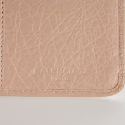 Balenciaga Agneau Classic Hardware Continental Zip Around Wallet Rose Aubepine 6 of 8