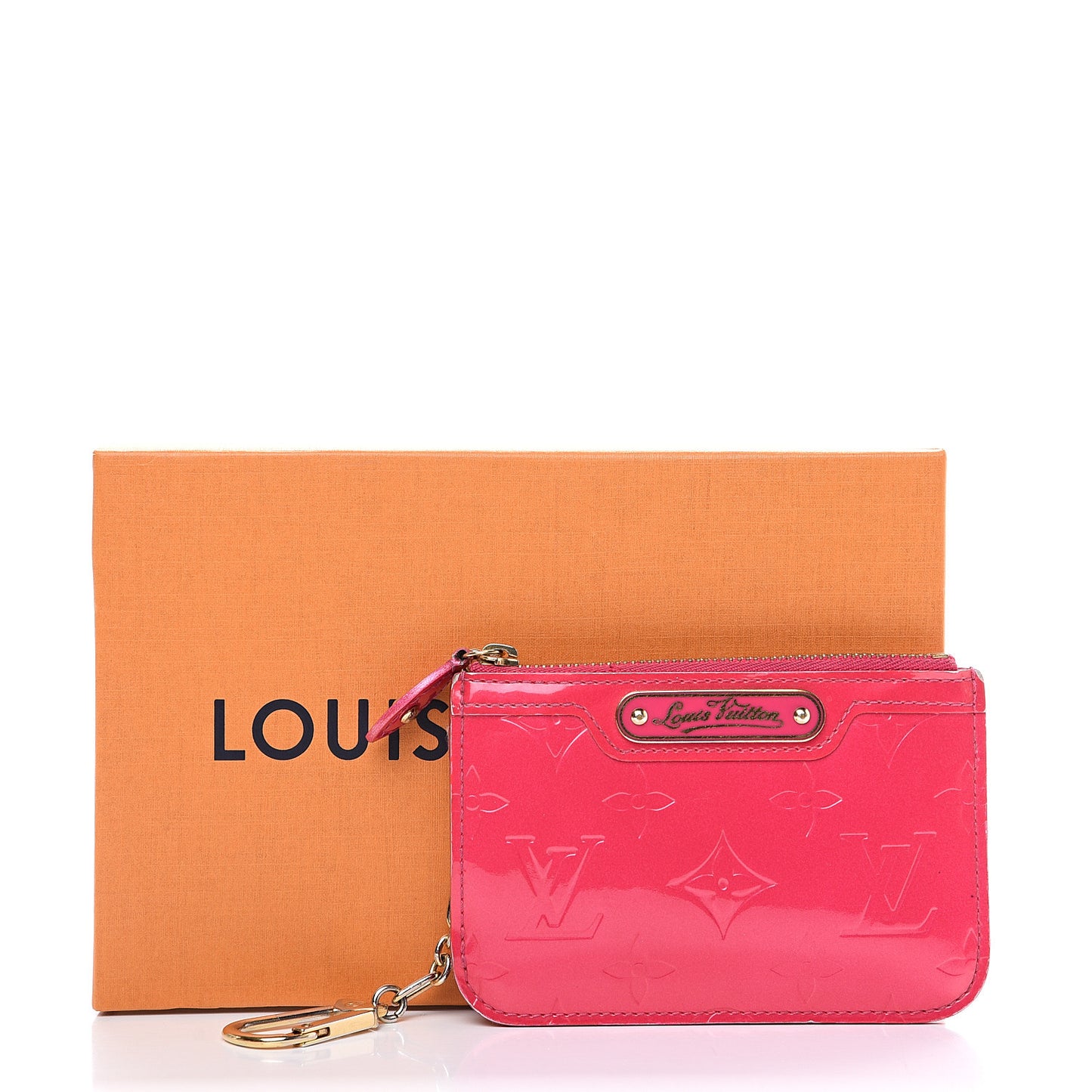 Vernis Key Pouch Rose Pop
