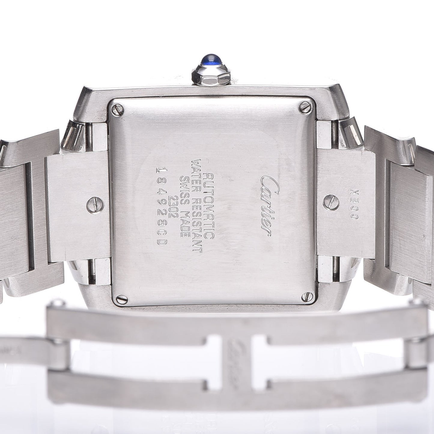 Stainless Steel 28mm Tank Francaise Automatic Watch