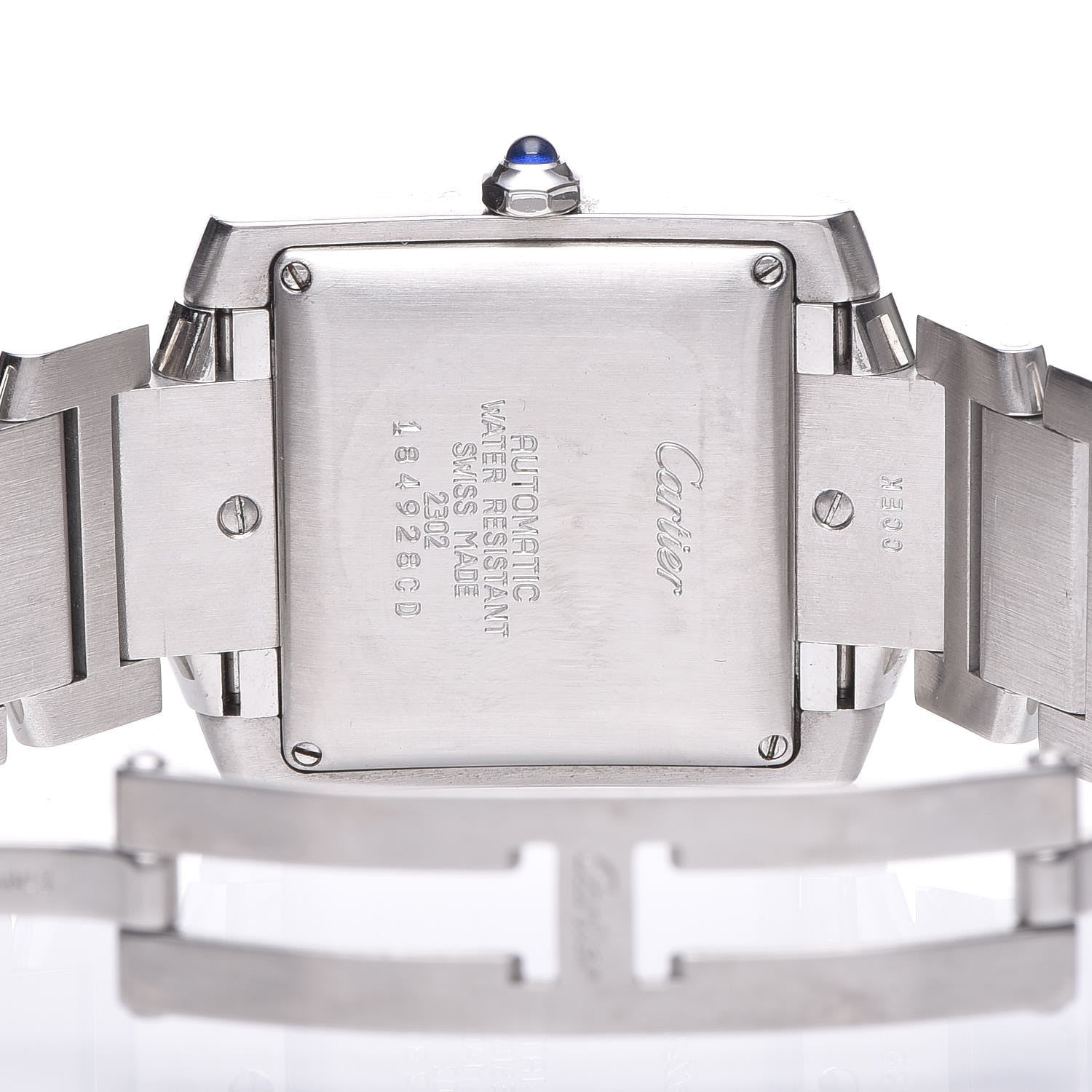 Cartier Stainless Steel 28mm Tank Francaise Automatic Watch 6 of 6