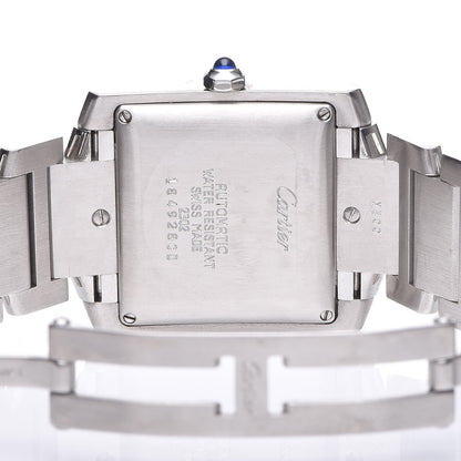 Cartier Stainless Steel 28mm Tank Francaise Automatic Watch 6 of 6