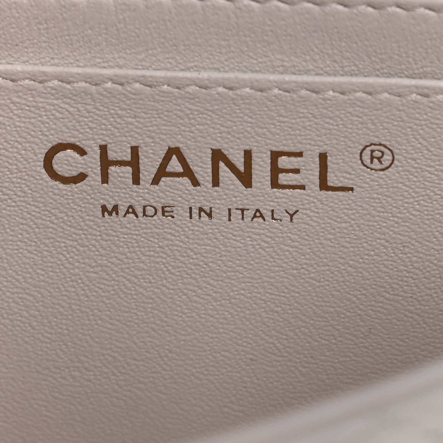 Chanel Lambskin Quilted Mini Rectangular Flap White 6 of 15