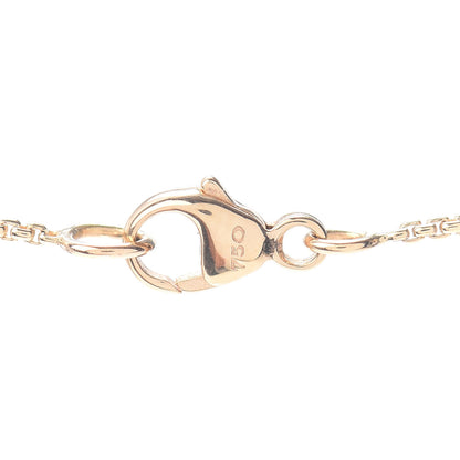 David Yurman 18K Yellow Gold Diamond Champagne Citrine 9mm Chatelaine Pave Bezel Pendant Necklace 4 of 4