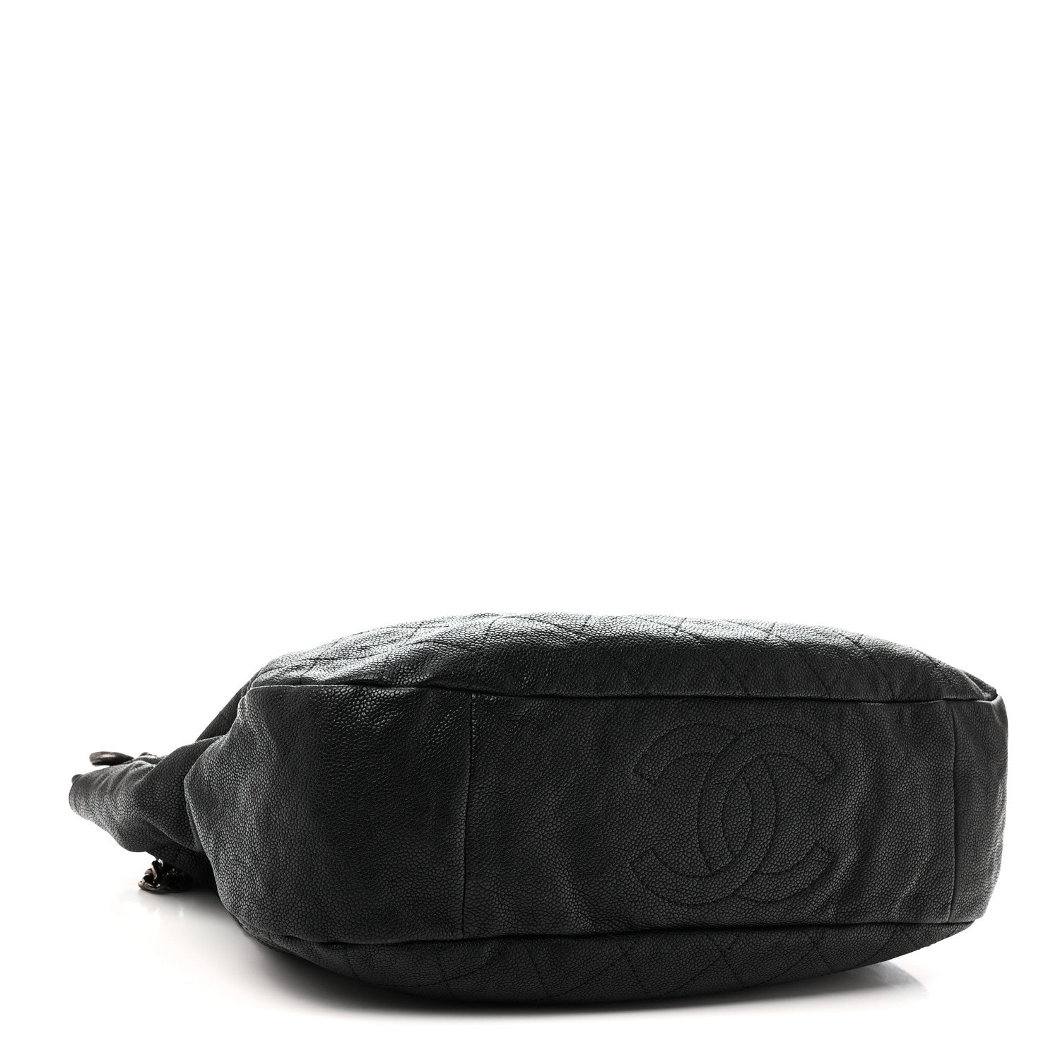Chanel Caviar Quilted Simply CC Hobo Black 4 of 10