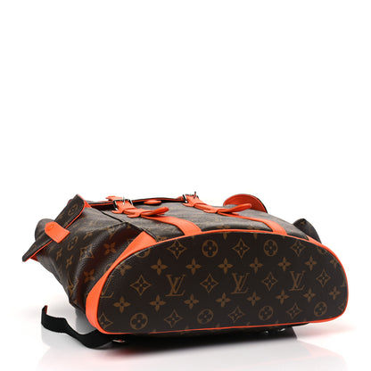 Louis Vuitton Monogram Macassar Christopher MM Backpack Orange 4 of 8