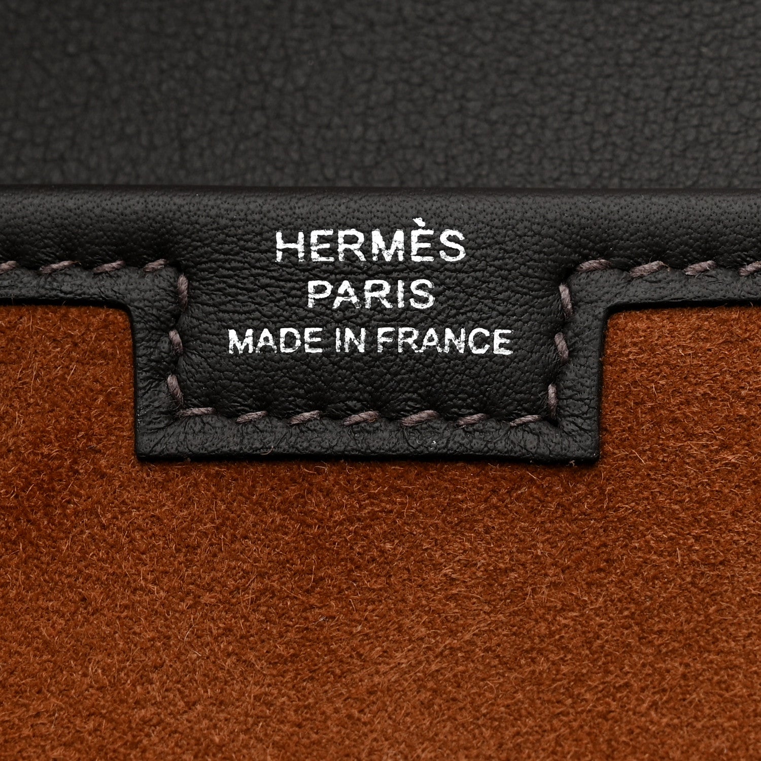 Hermes Veau Doblis Swift Jige Elan 29 Clutch Alezan Black 6 of 10