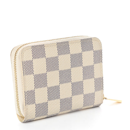 Louis Vuitton Damier Azur Zippy Coin Purse 2 of 5