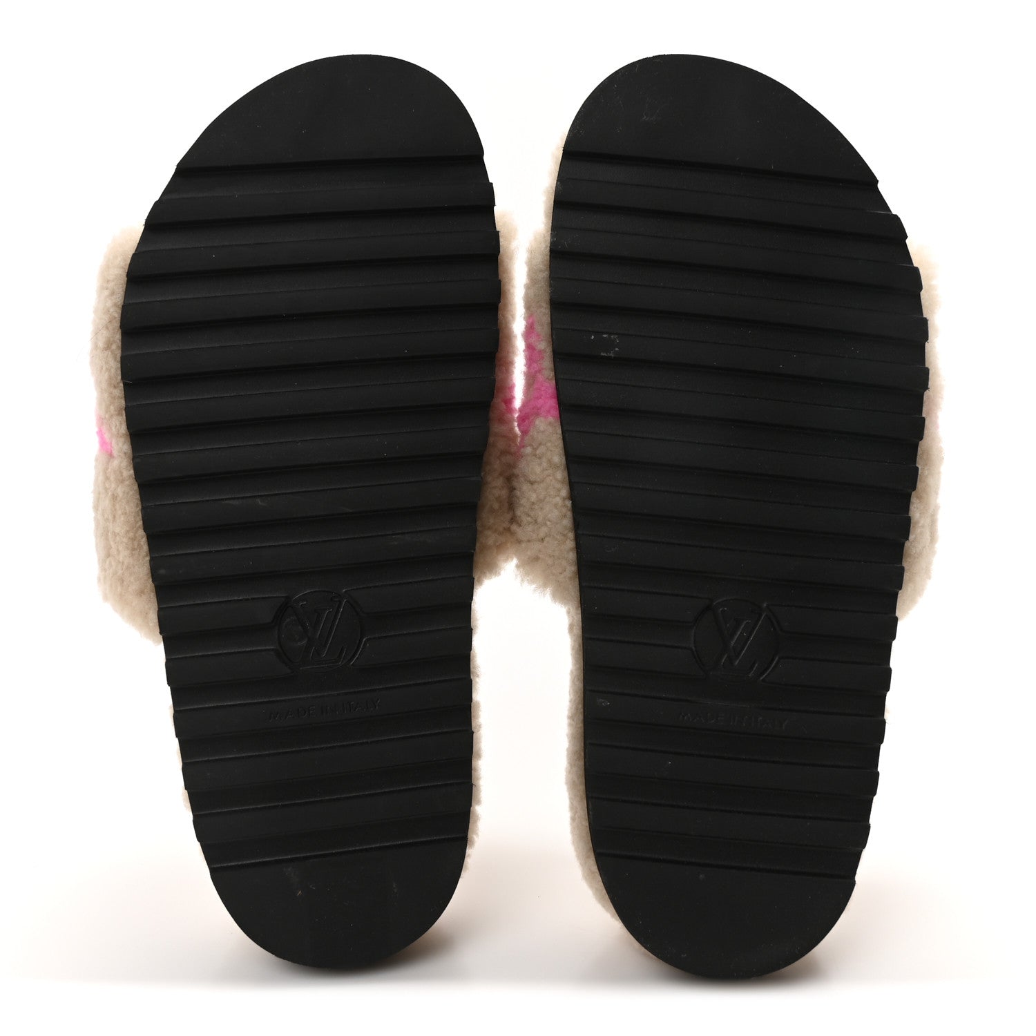 Louis Vuitton Shearling Paseo Flat Comfort Mule 36 Beige 6 of 8