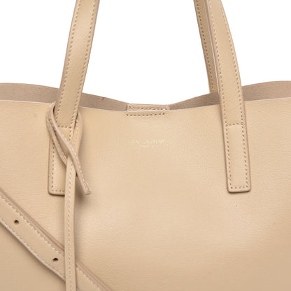 Saint Laurent Calfskin Toy Shopping Tote Nude Powder 9 of 10