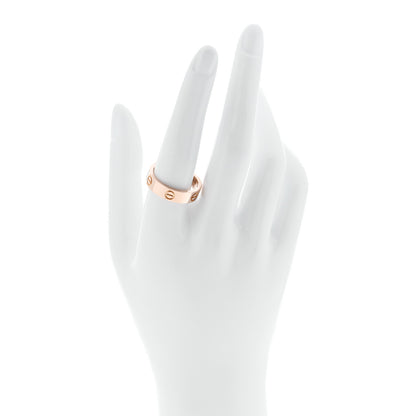 Cartier 18K Pink Gold 5.5mm LOVE Ring 59 8.75 2 of 5