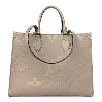Louis Vuitton LOUIS VUITTON Empreinte Monogram Giant Onthego MM Tourterelle 1 of 8