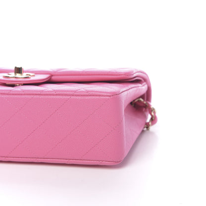 Chanel Caviar Quilted Small Double Flap Pink 9 of 11
