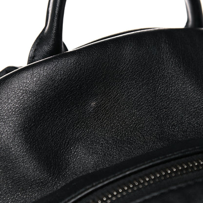 MCM Calfskin Medium Studded Backpack Black 14 of 15