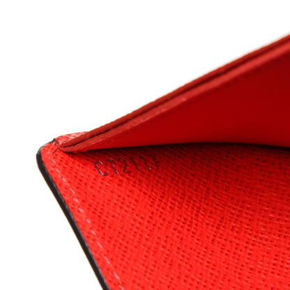 Louis Vuitton X SUPREME Epi Slender Wallet Red 7 of 8