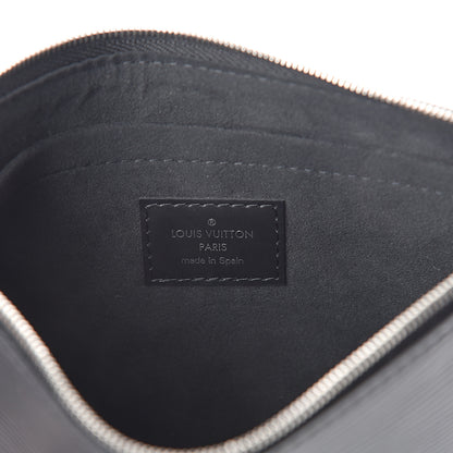 Louis Vuitton Epi Neverfull Pochette MM GM Black 5 of 5