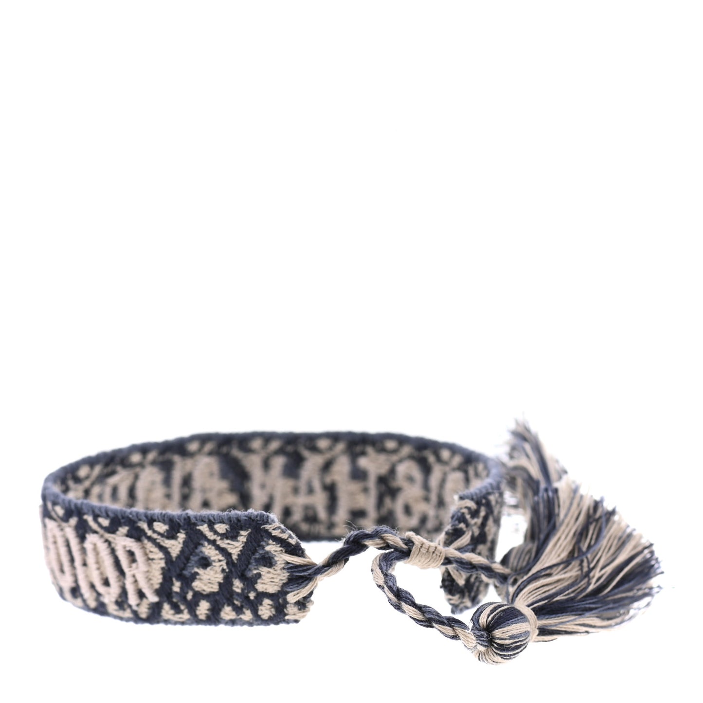 Woven Cotton J'Adior Friendship Bracelet Blue