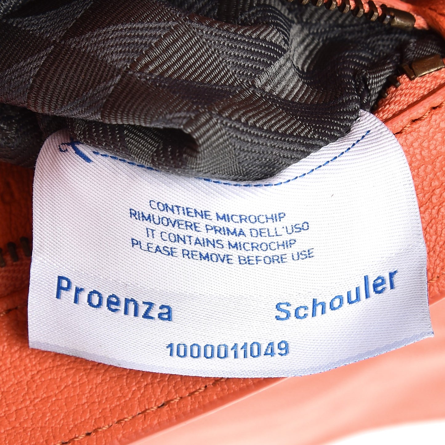 Lambskin Tiny PS1 Satchel Grapefruit